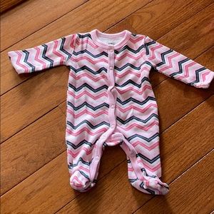 Girls Preemie Sleepers Set of 6